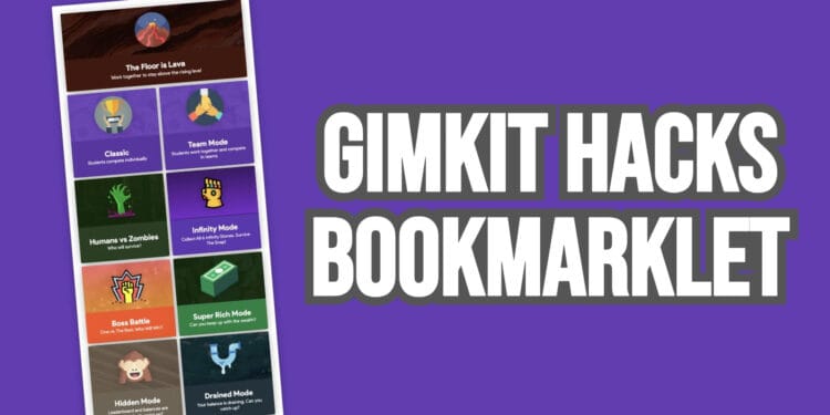 Gimkit Bookmark Hack