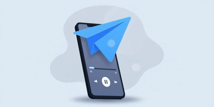 Telegram improved the audio player