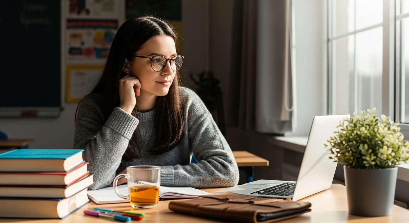 Teacher preparing digital question kits for budgeting lessons using Gimkit platform