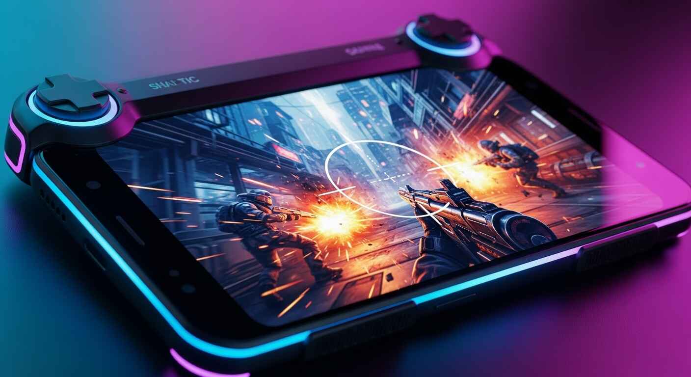 ZTE Neo 3 smartphone showcasing 120Hz display, gaming triggers, advanced cooling system, and large battery for extended play.