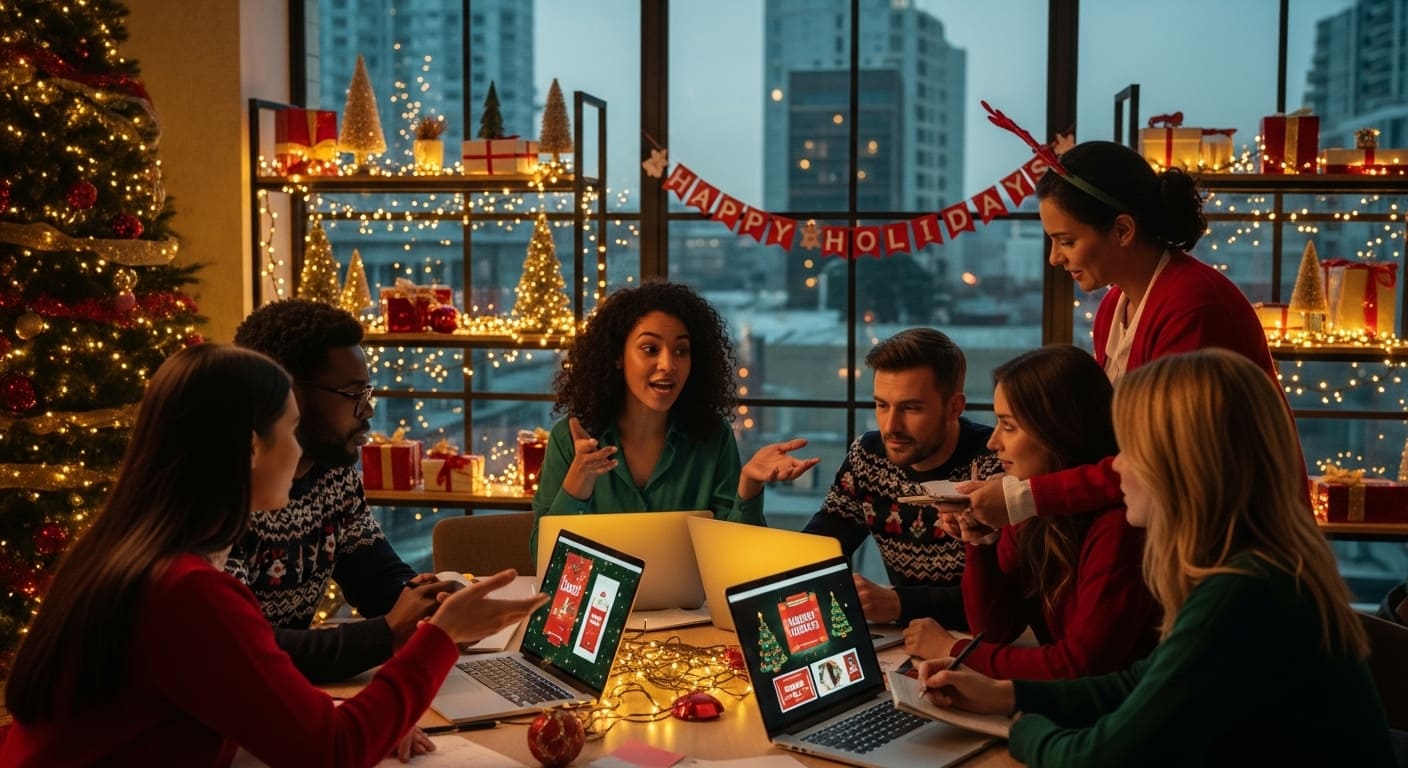 Marketer setting up smart shopping campaigns and automated bidding for e-commerce business.