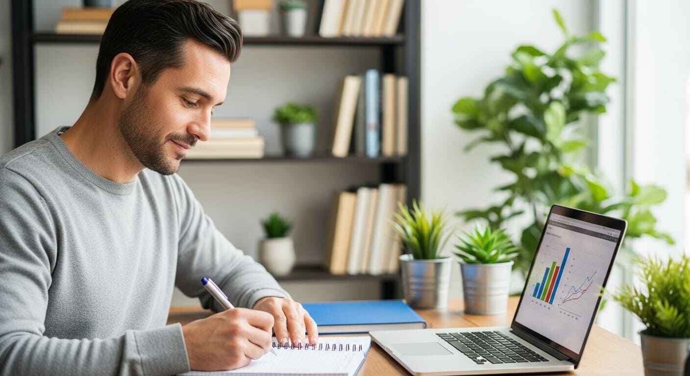 A tutor creating a personalized learning plan using student performance data from Gimkit reports.